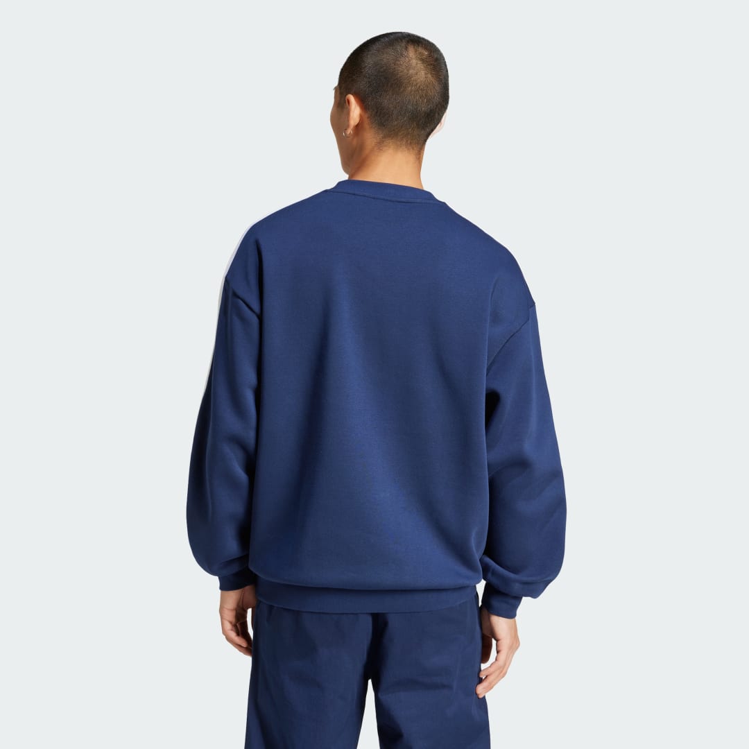 Sweatshirt adidas Performance Oversized Crewneck Sweatshirt Blå | JP1063, 1