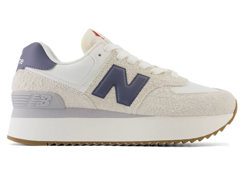 Sneakers og sko New Balance 574 Plus Moonbeam Dark Arctic Grey Grå | WL574ZQA, 0