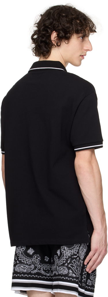 Polo skjorte AMIRI AMIRI Polo With Tipping Sort | AMJYPO1018, 2