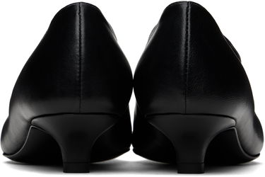 Sneakers og sko TOTEME Leather Kitten Heel Pumps Sort | 251-WAS4692-LE0104, 1