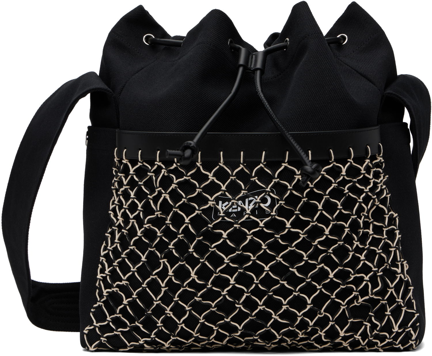 Håndtaske KENZO Kenzo 'KENZOAMA' Bucket Bag Sort | FF52SA619B05, 0