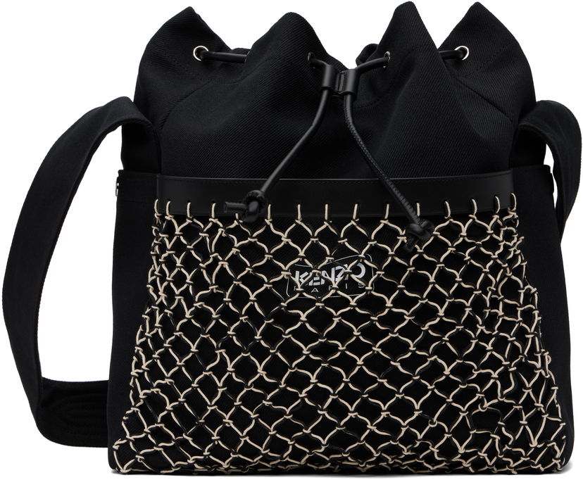 Håndtaske KENZO Kenzo 'KENZOAMA' Bucket Bag Sort | FF52SA619B05