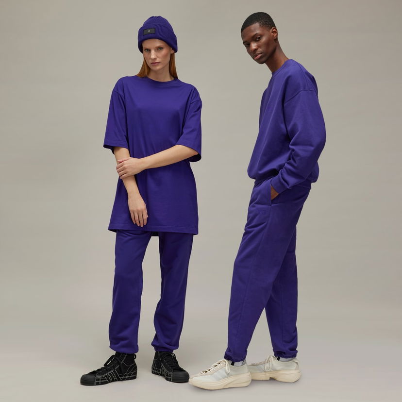 Joggingbukser Y-3 Brushed Terry Sweatpants Lilla | JD9806