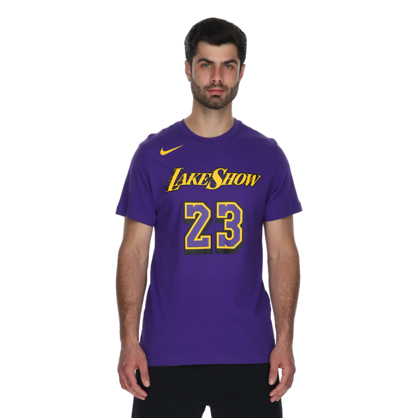 T-shirt Nike Los Angeles Lakers T-Shirt Lilla | HJ2763-507