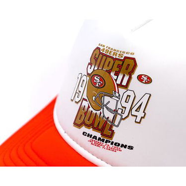 Hat New Era San Francisco 49ers NFL Super Bowl 9FORTY Trucker Cap One Size (56-59 cm) Rød | 60595295, 7