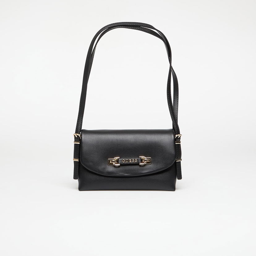 Skuldertaske GUESS Guess Lefia Flap Shoulder Bag Sort | HWBG9644190-BLA