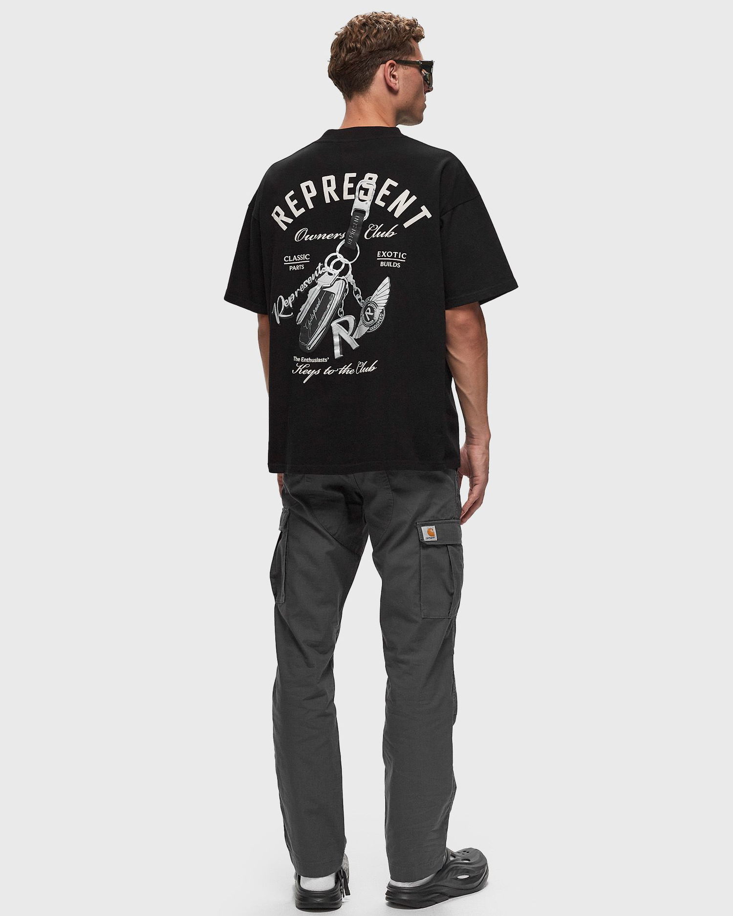 T-shirt Represent Clo Represent KEYS TO THE CLUB TEE Sort | MLM4236-001, 1