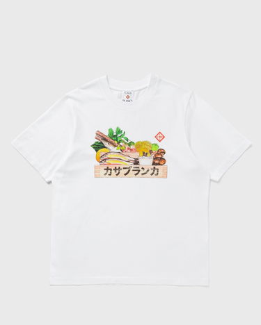 T-shirt Casablanca Casablanca Ingredients Graphic Print T-Shirt Hvid | M-AW25-JTS-001-03, 2