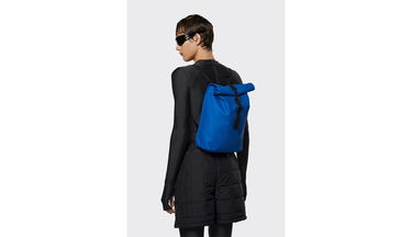 Rygsæk Rains Rolltop Rucksack Mini Blå | 13610-83, 3