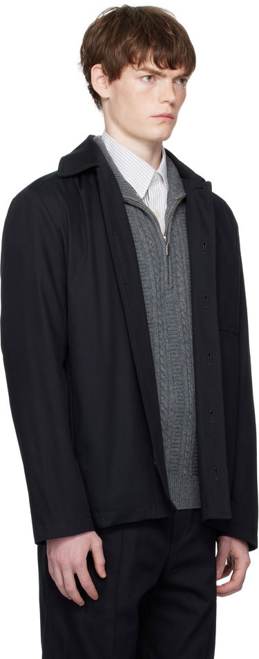 Jakke A.P.C. A.P.C. Jeffray Button-Up Jacket Grøn | COFCO-H02991, 4