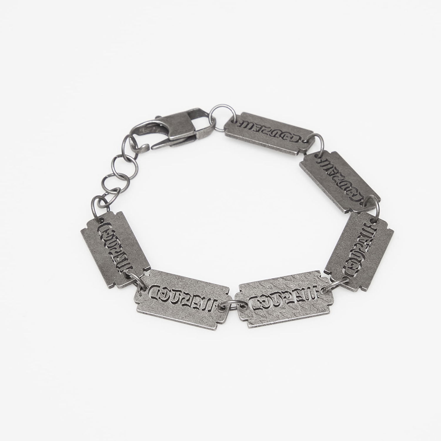 Armbånd Wasted Paris Wasted U Sharp Razor Blade Bracelet Grå | WP_000312, 1