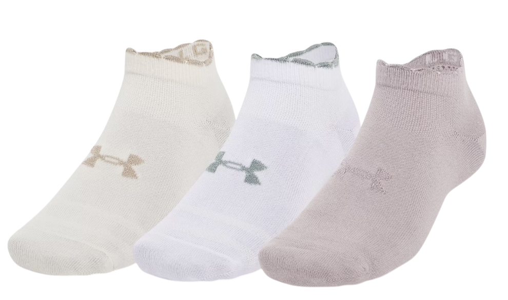 Sokker Under Armour Under Armour UA Essential Low Cut Socks 3-Pack Beige | 1382958-009, 0