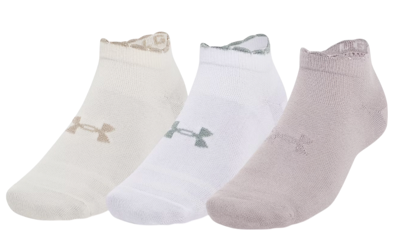 Sokker Under Armour Under Armour UA Essential Low Cut Socks 3-Pack Beige | 1382958-009