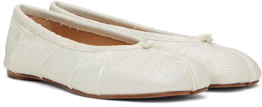 Sneakers og sko Maison Margiela Maison Margiela Tabi Ballerina Flats Hvid | S58WZ0127 P8159, 3