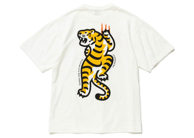 T-shirt Human Made Graphic Tiger T-Shirt Hvid | HM24TE012