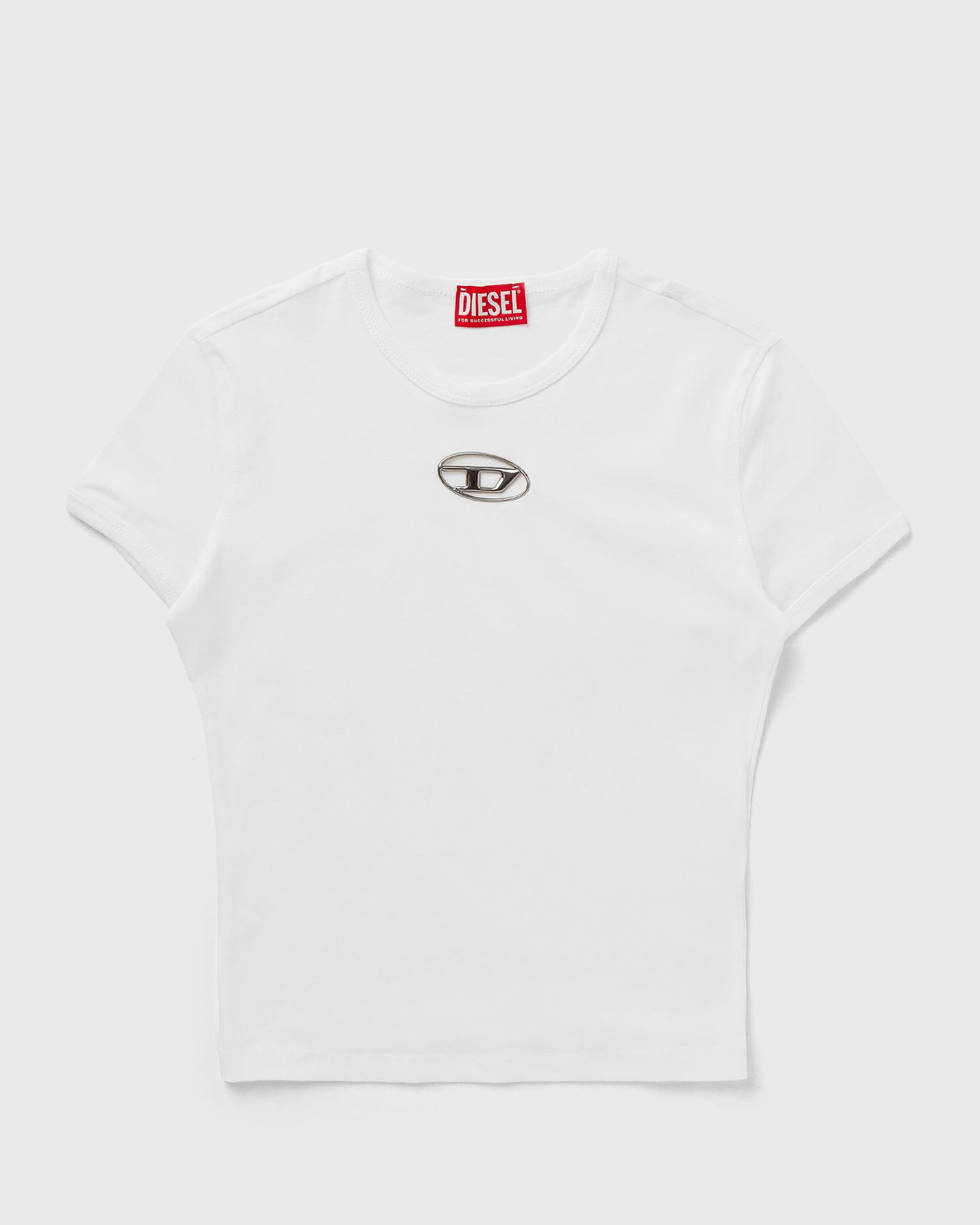 Crop top Diesel Diesel T-UNCUTIE-LONG-OD-Q1 Short Sleeve Crop Top, Size: L Hvid | A16839-0CLBR-100, 0