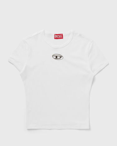 Crop top Diesel Diesel T-UNCUTIE-LONG-OD-Q1 Short Sleeve Crop Top, Size: L Hvid | A16839-0CLBR-100, 0