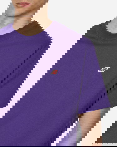 T-shirt New Balance MADE in USA Core T-Shirt Prism Purple Lilla | MT21543PRP, 4
