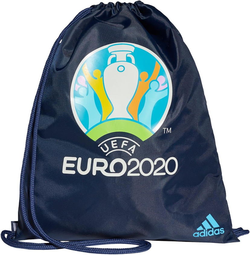 Gymsæk adidas Originals UEFA Euro 2020 Gymsack Mørkeblå | fj3953
