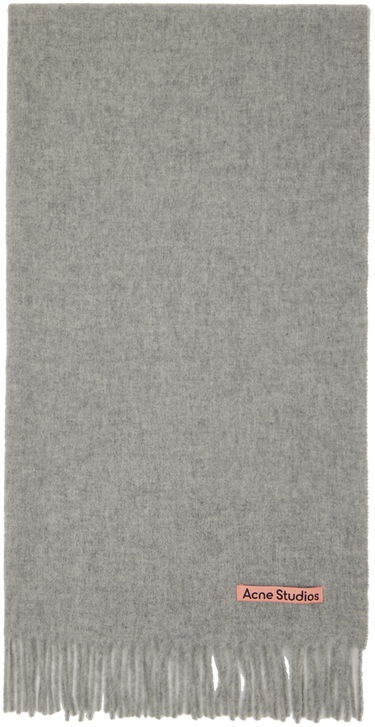 Tørklæde Acne Studios Fringe Scarf Grå | CA0209-, 0