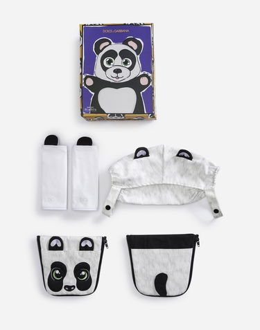 Rejsetaske Dolce & Gabbana Dolce & Gabbana Panda Baby Carrier Cover Set Grå | LCJA09G7QUBS9000, 0