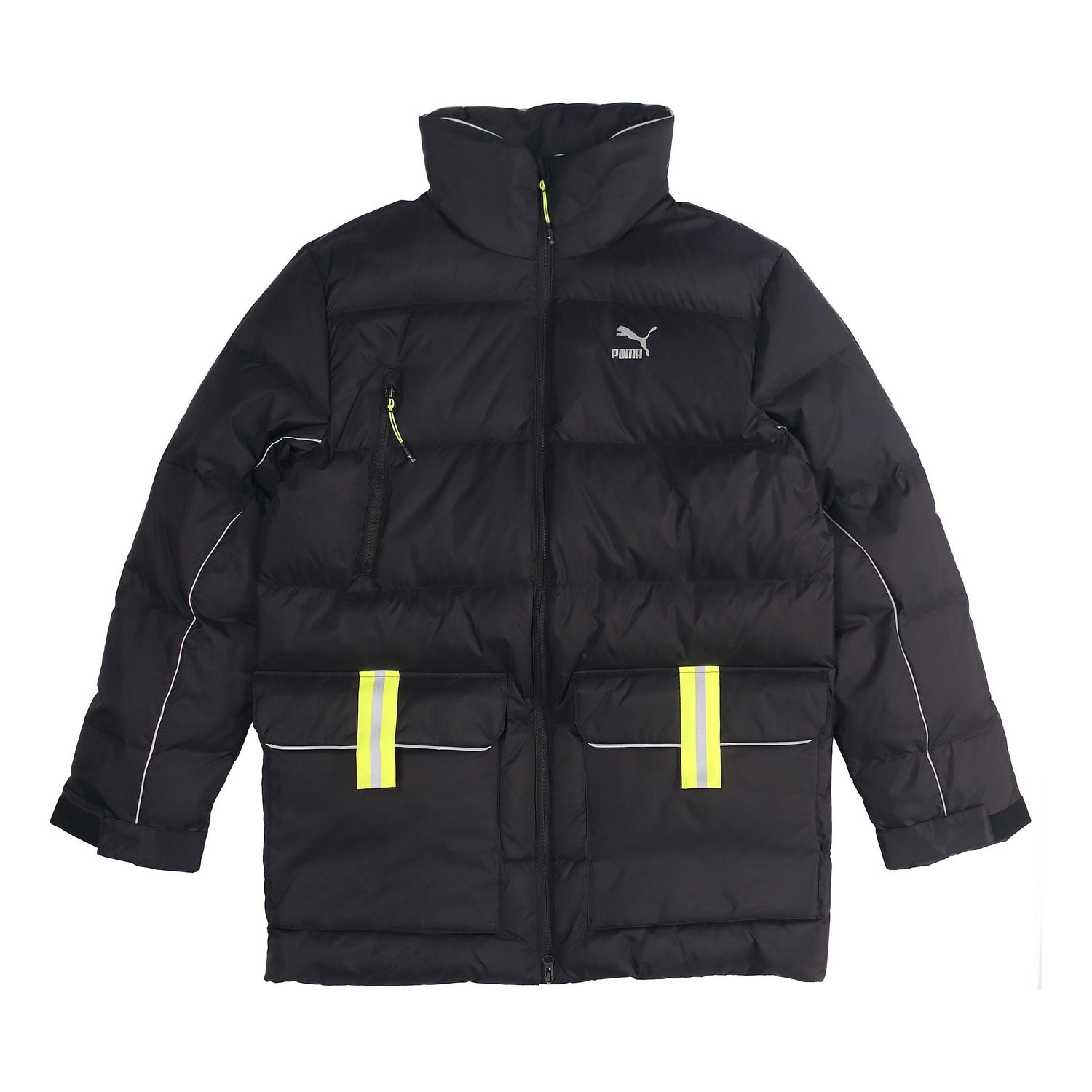 Puffer jakke Puma Reflective Lightweight Down Jacket Sort | 534487-01, 0