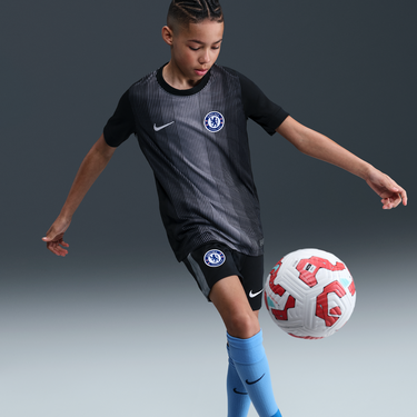 Jersey Nike Chelsea FC 2025/26 Stadium Dri-FIT Short Sleeve Soccer Jersey Sort | HJ5248-011, 3