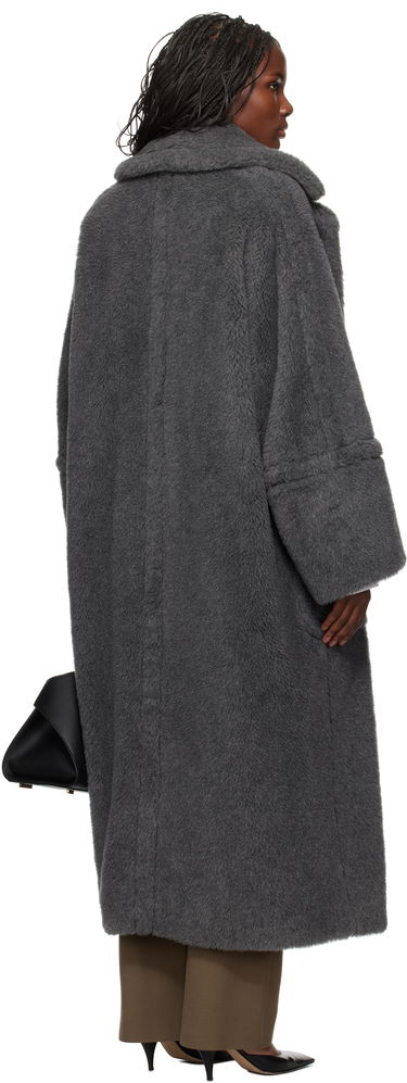 Frakker Max Mara Max Mara Kadiak Teddy Coat Grå | 2421016313600 MM10502, 2