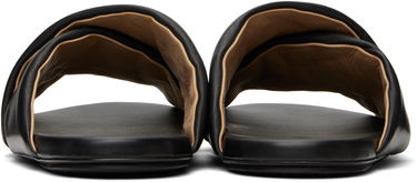 Sneakers og sko Marsèll Marsèll Spanciata Twist Leather Slides Sort | M4468P010666, 1