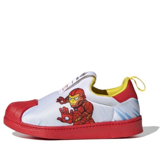 Tøj adidas Originals Marvel x Superstar 360 Iron Man Hvid | FX4880