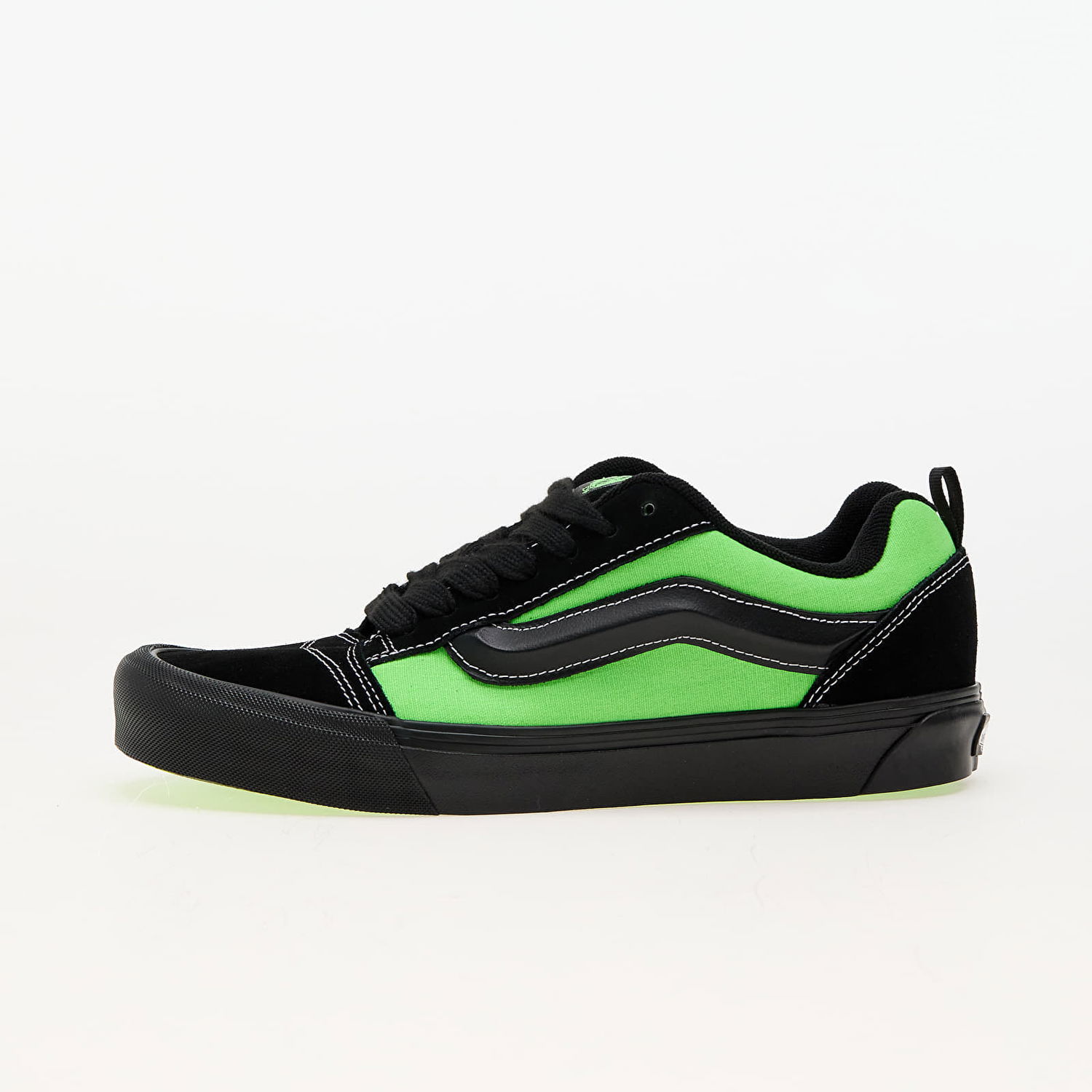 Sneakers og sko Vans Knu Skool 2-Tone Black/ Green Grøn | VN0009QCYJ71, 0
