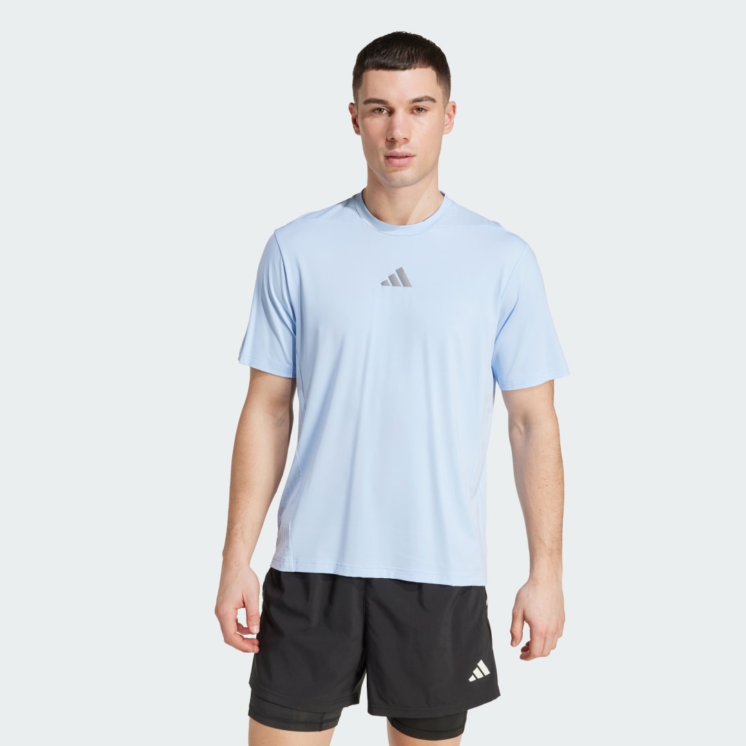T-shirt adidas Performance Designed-for-Training Intensity Tee Blå | JW2558, 0
