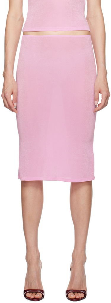 Nederdel GUIZIO Guizio Selene Midi Skirt Lyserød | P24310K066, 0