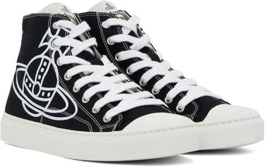 Tøj Vivienne Westwood Vivienne Westwood High-Top Plimsoll Sort | 75010001M-W015B-, 3