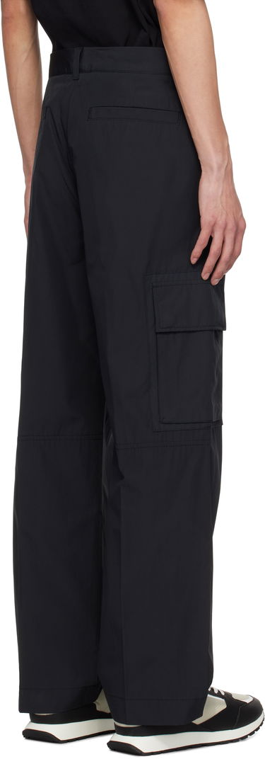 Cargo bukser BOSS Hugo Regular-Fit Water-Repellent Cargo Trousers Sort | 50530813, 2