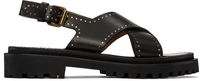 Isabel Marant Baem Studded Leather Platform Sandals
