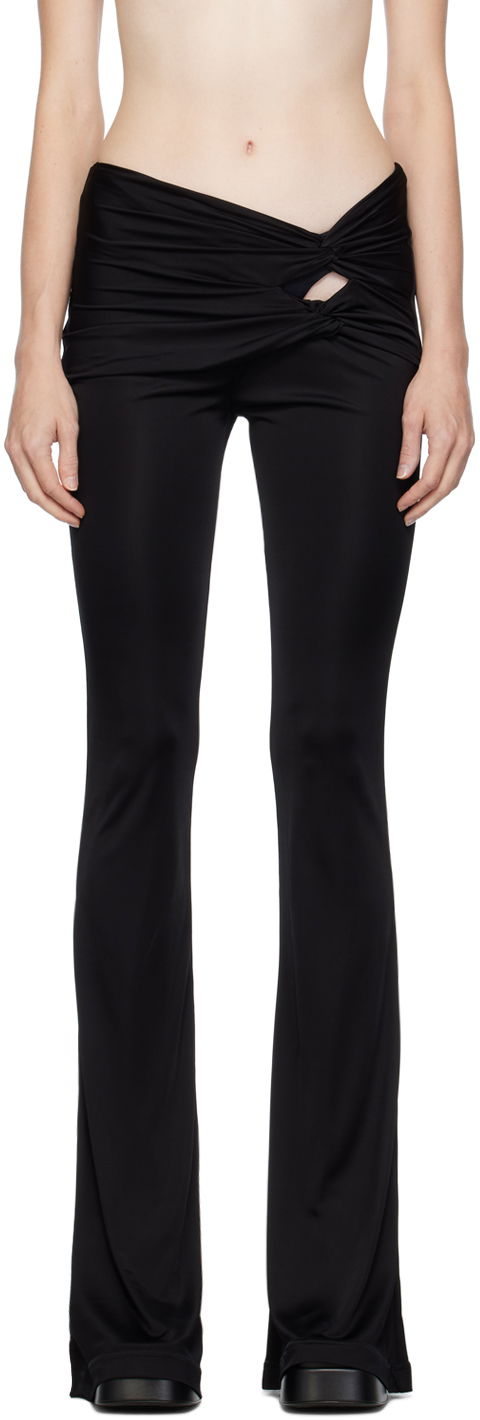 Bukser Versace Dua Lipa x Trousers Sort | 1011289_1A00572, 0