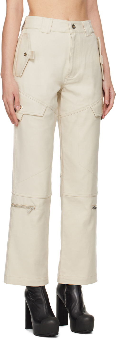 Cargo bukser Dion Lee Tactical Cargo Pants Beige | C2179PS24, 1