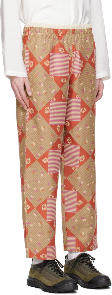 Joggingbukser Ranra RANRA Print Collector Trousers Orange | AMSS25TP01605, 1