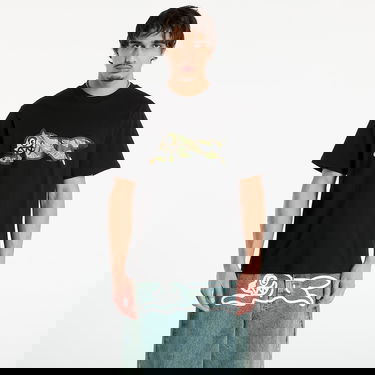 T-shirt BILLIONAIRE BOYS CLUB Billionaire Boys Club Icecream Tiger Stripe Running Dog T-Shirt Sort | IC25437 Black, 0