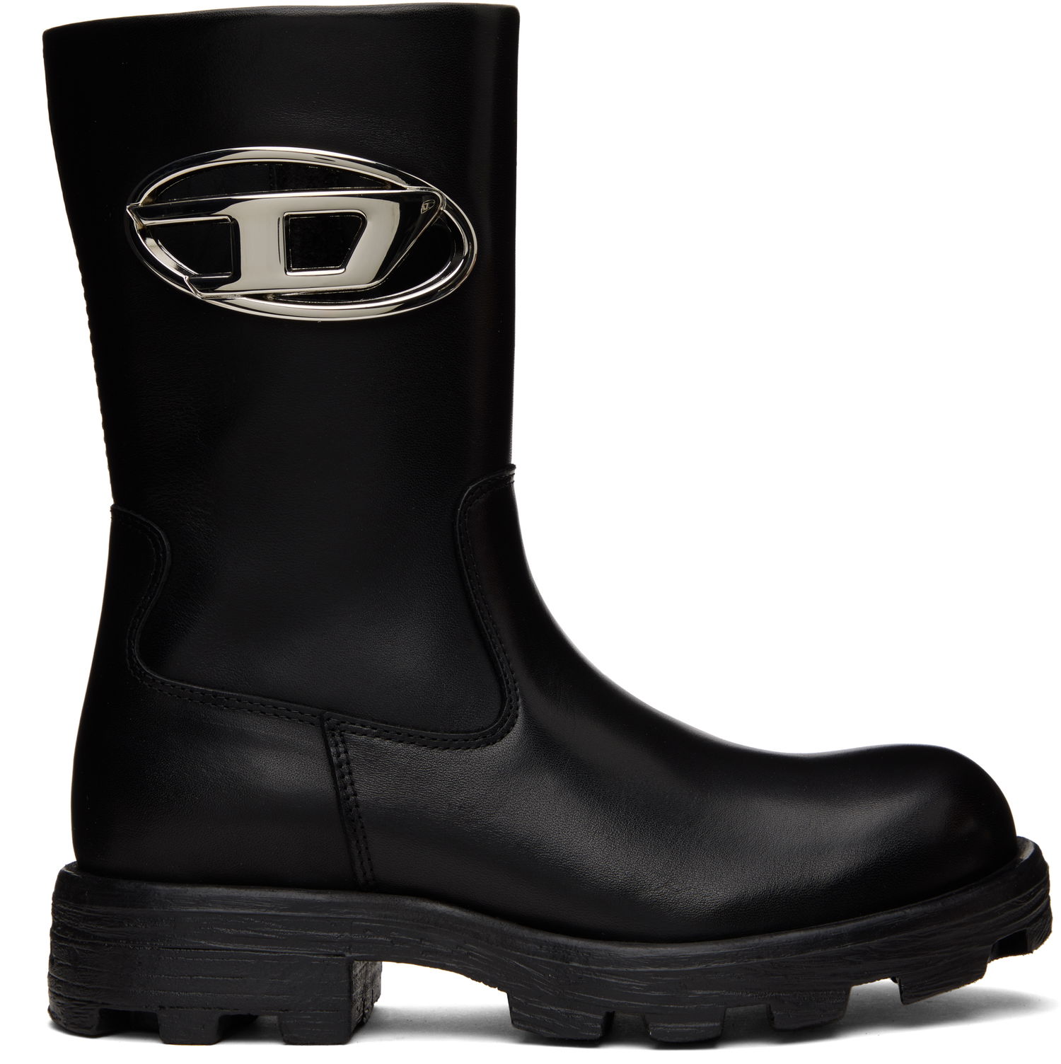 Sneakers og sko Diesel D-Hammer Bkr D W Logo Boots Sort | Y03692 P4471, 0