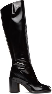 Maison Margiela Patent High Tabi Boots
