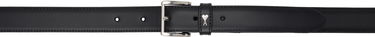 Bælter AMI AMI Paris Leather Belt Sort | UBL029.AL0104, 0