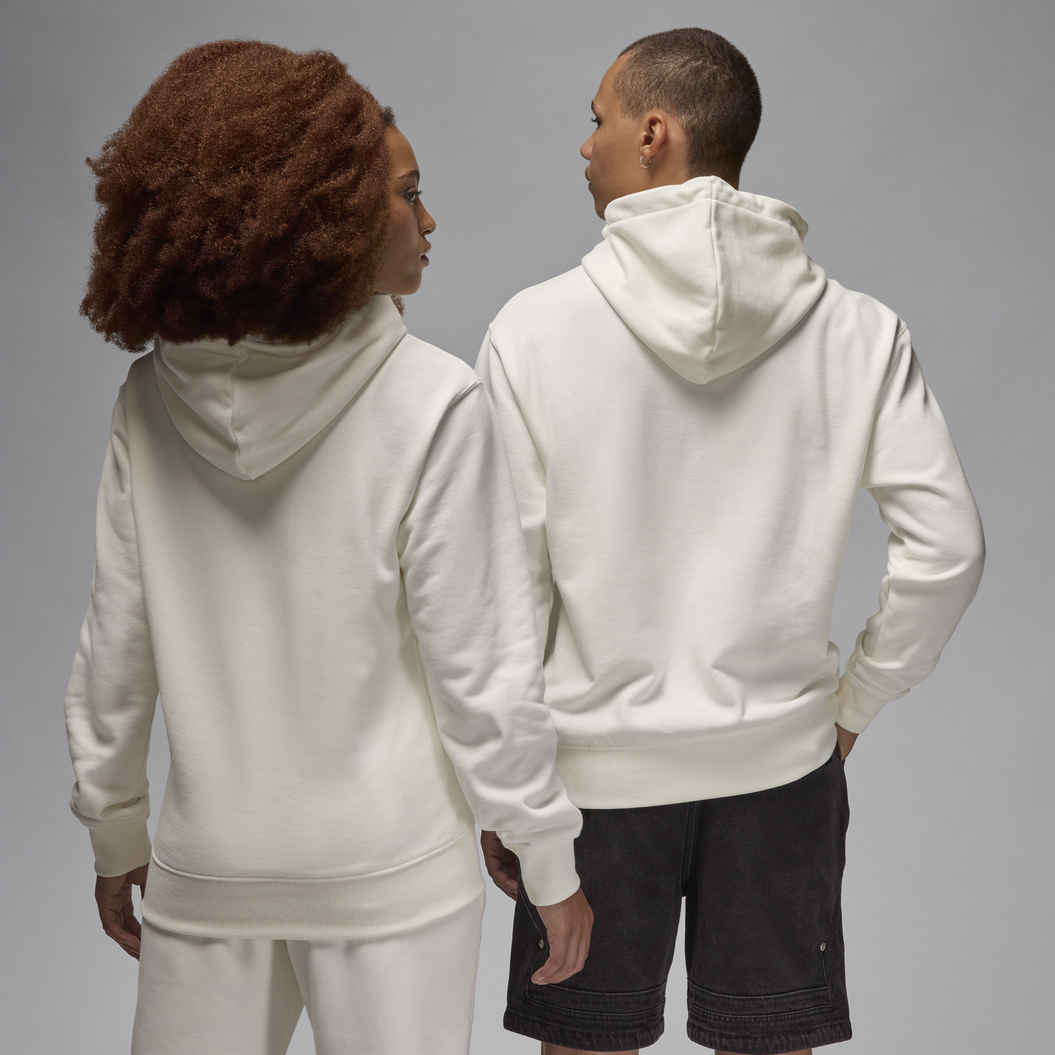Sweatshirt Jordan Flight Fleece Hoodie Hvid | FV7247-133, 1