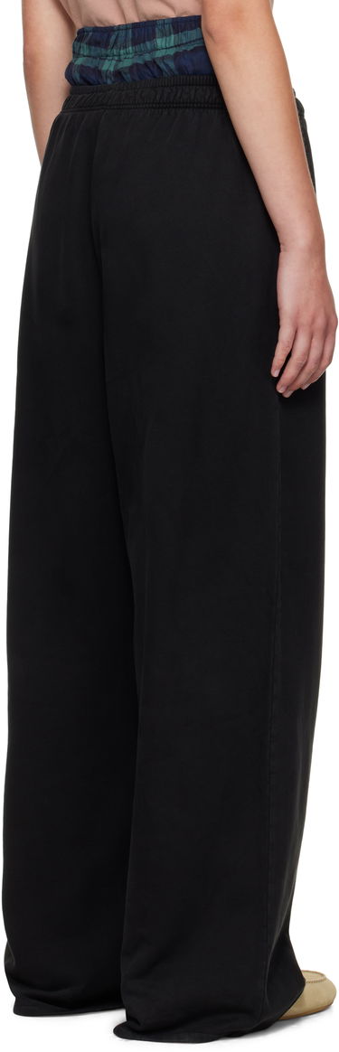 Joggingbukser Acne Studios Acne Studios Layered Sweatpants Sort | AK0914-, 2