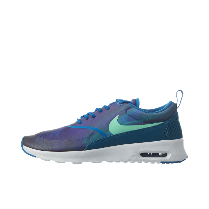 Sneakers og sko Nike Air Max Thea Print Blue Spark Green Glow W Blå | 599408-405