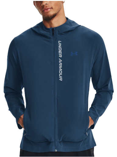 Jakke Under Armour Outrun the Strom Mørkeblå | 1376794-426