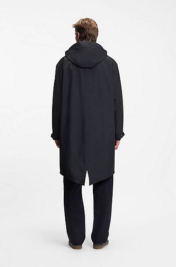Jakke BOSS BECKHAM water-repellent hooded jacket Mørkeblå | 50553094, 1