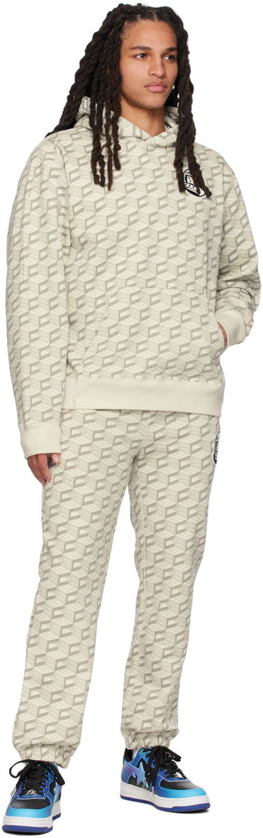 Joggingbukser BILLIONAIRE BOYS CLUB Billionaire Boys Club Printed Sweatpants Beige | B23110, 3