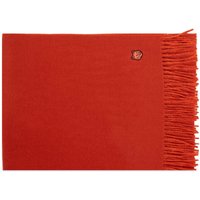 Tørklæde MAISON KITSUNÉ Fox Head Patch Wool Scarf Rød | LM06201WA0018-M669, 1